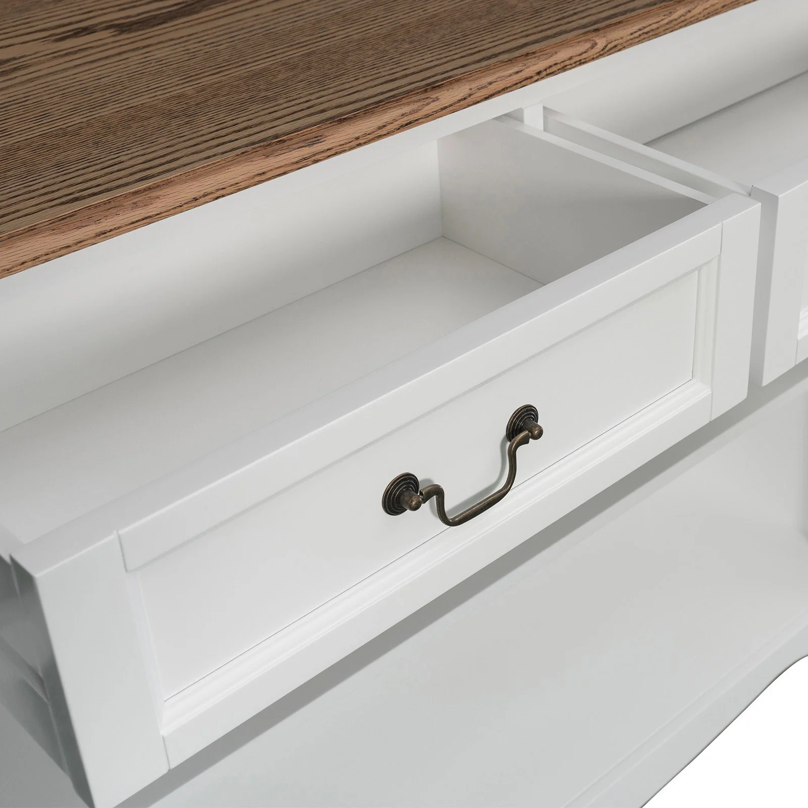 Hamptons Sorrento 2 Glass Door Small Sideboard Buffet - Image 18