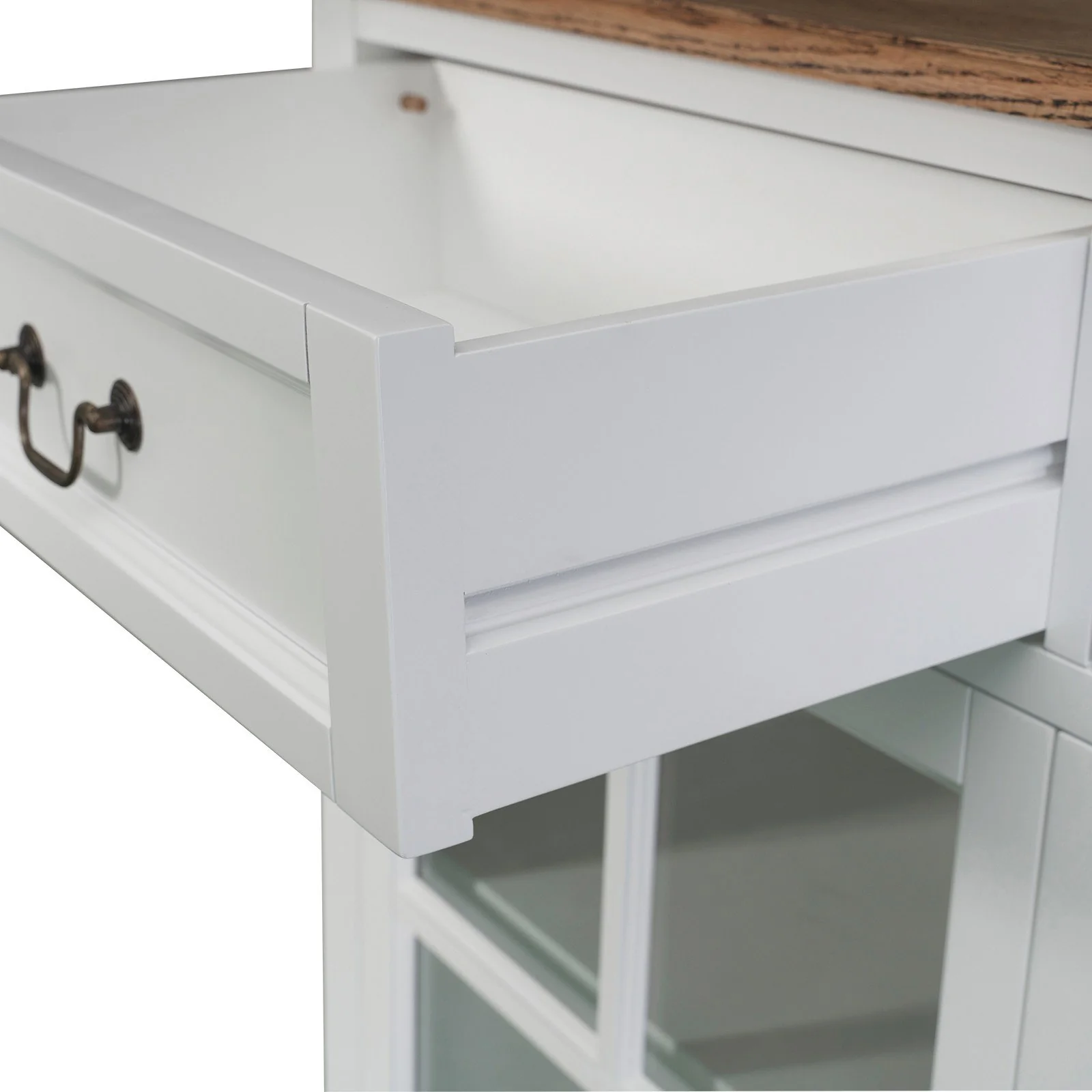 Hamptons Sorrento 2 Glass Door Small Sideboard Buffet - Image 19