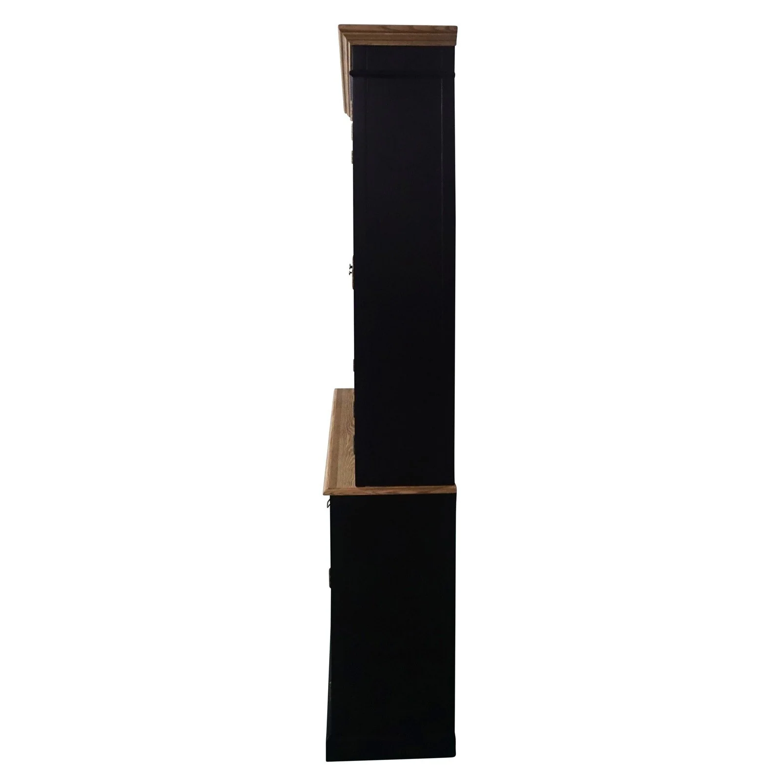 Hamptons Sorrento Buffet and Hutch Glass Display Bookcase - Image 24