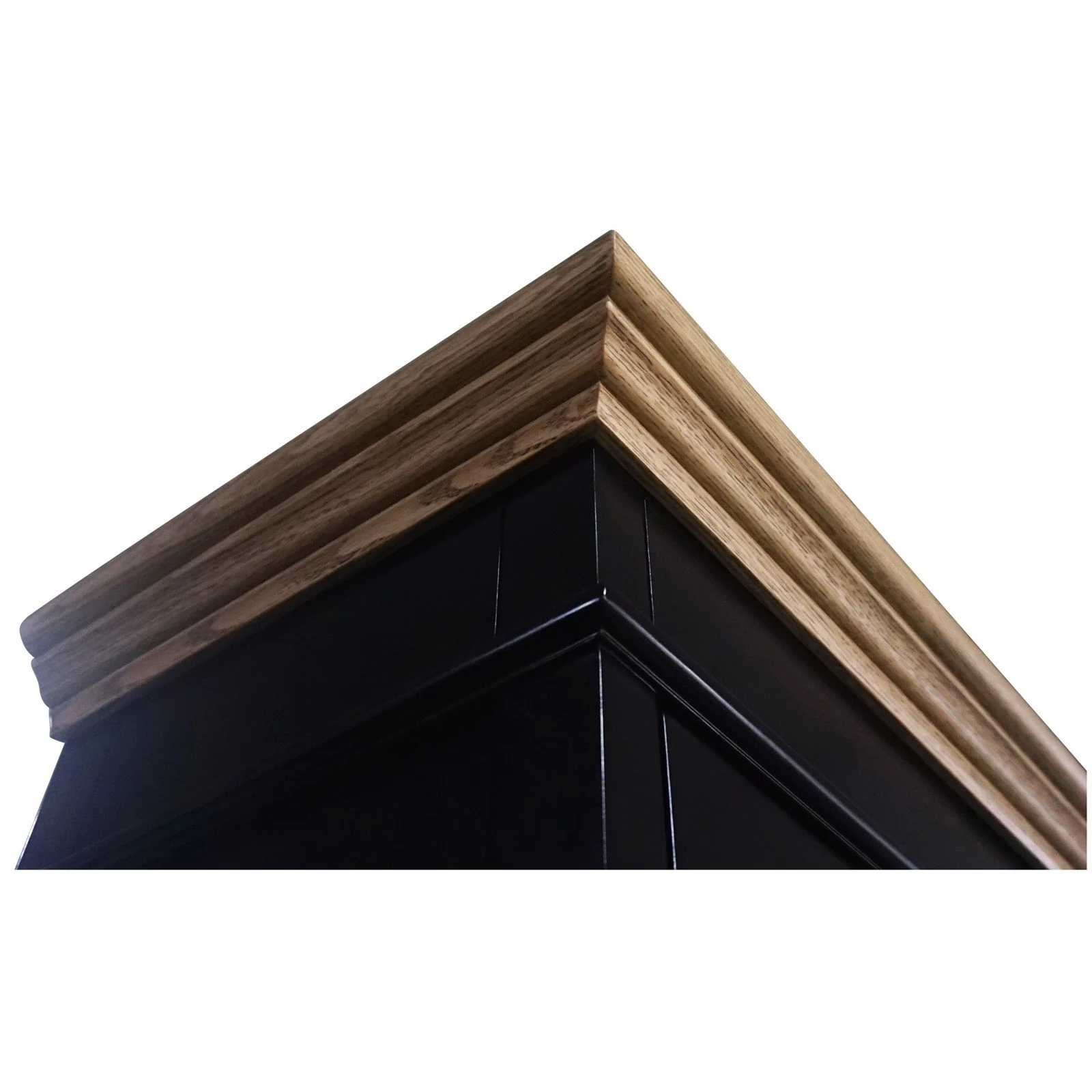 Hamptons Sorrento Buffet and Hutch Glass Display Bookcase - Image 25