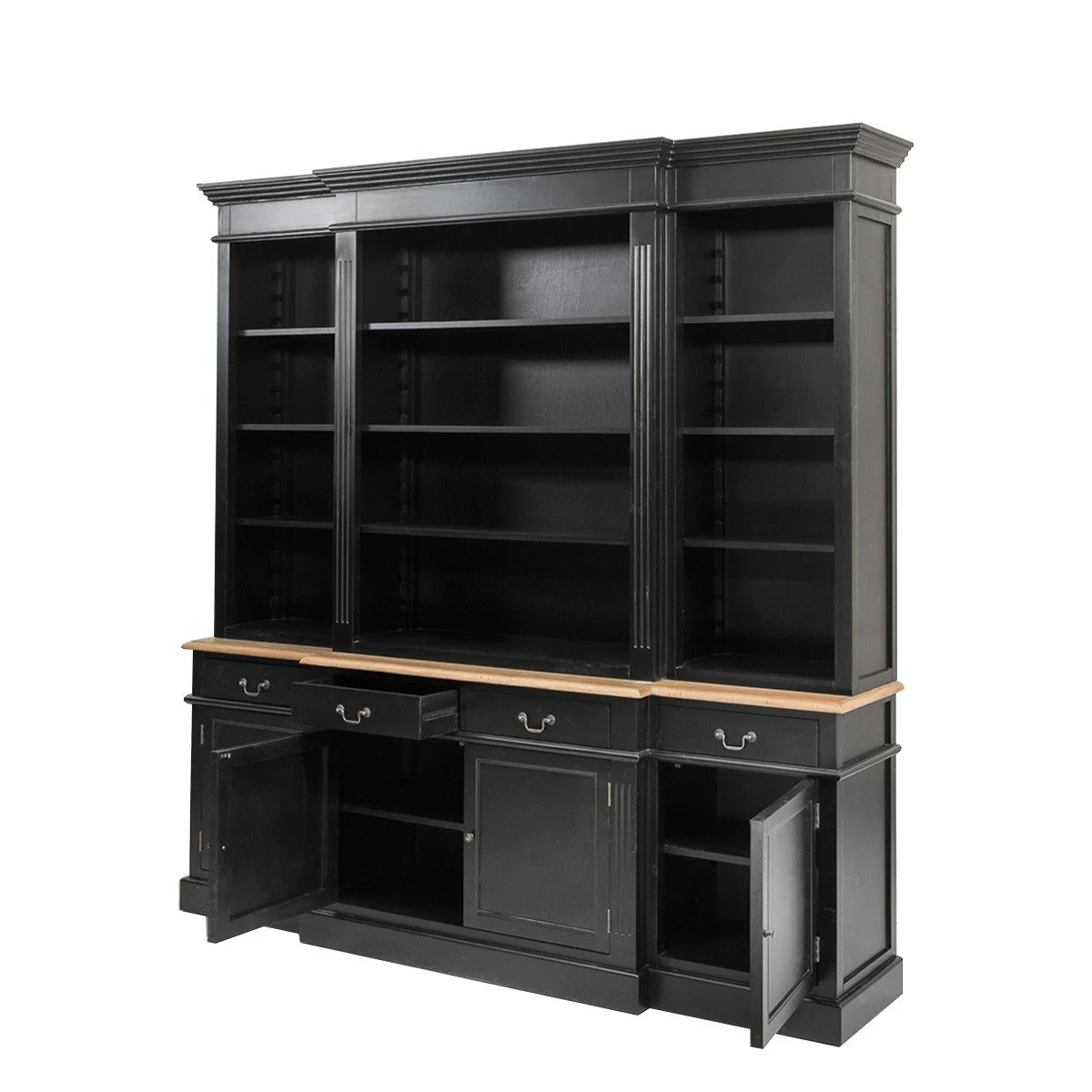 Hamptons Sorrento Buffet and Hutch Sideboard Bookcase Cabinet - Image 19
