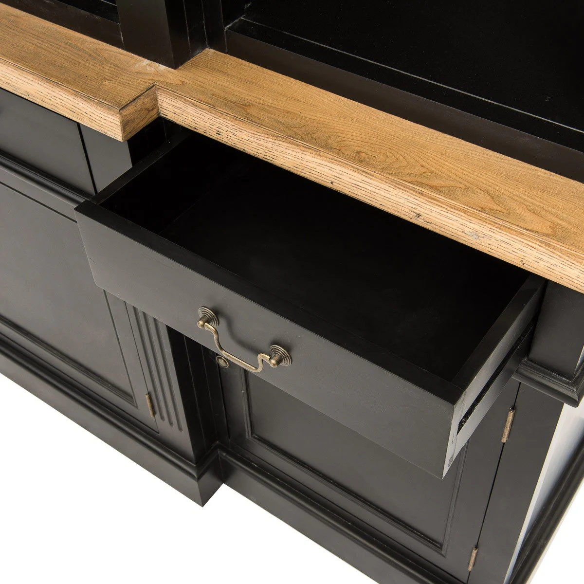 Hamptons Sorrento Buffet and Hutch Sideboard Bookcase Cabinet - Image 26