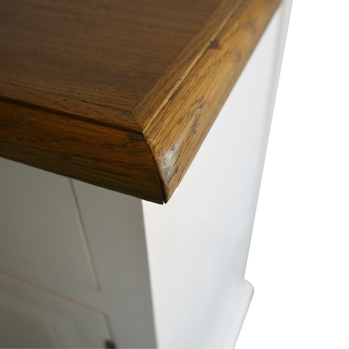 Hamptons Sorrento Buffet Sideboard Glass Hutch Open Bookcase - Image 18