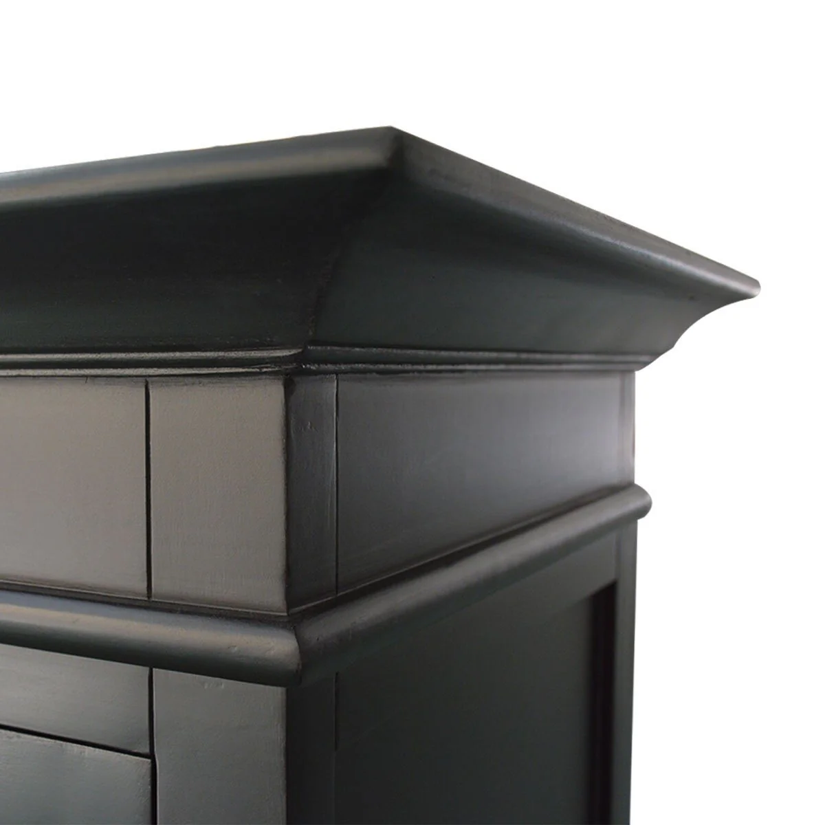 Hamptons Sorrento Buffet Sideboard Glass Hutch Open Bookcase - Image 8