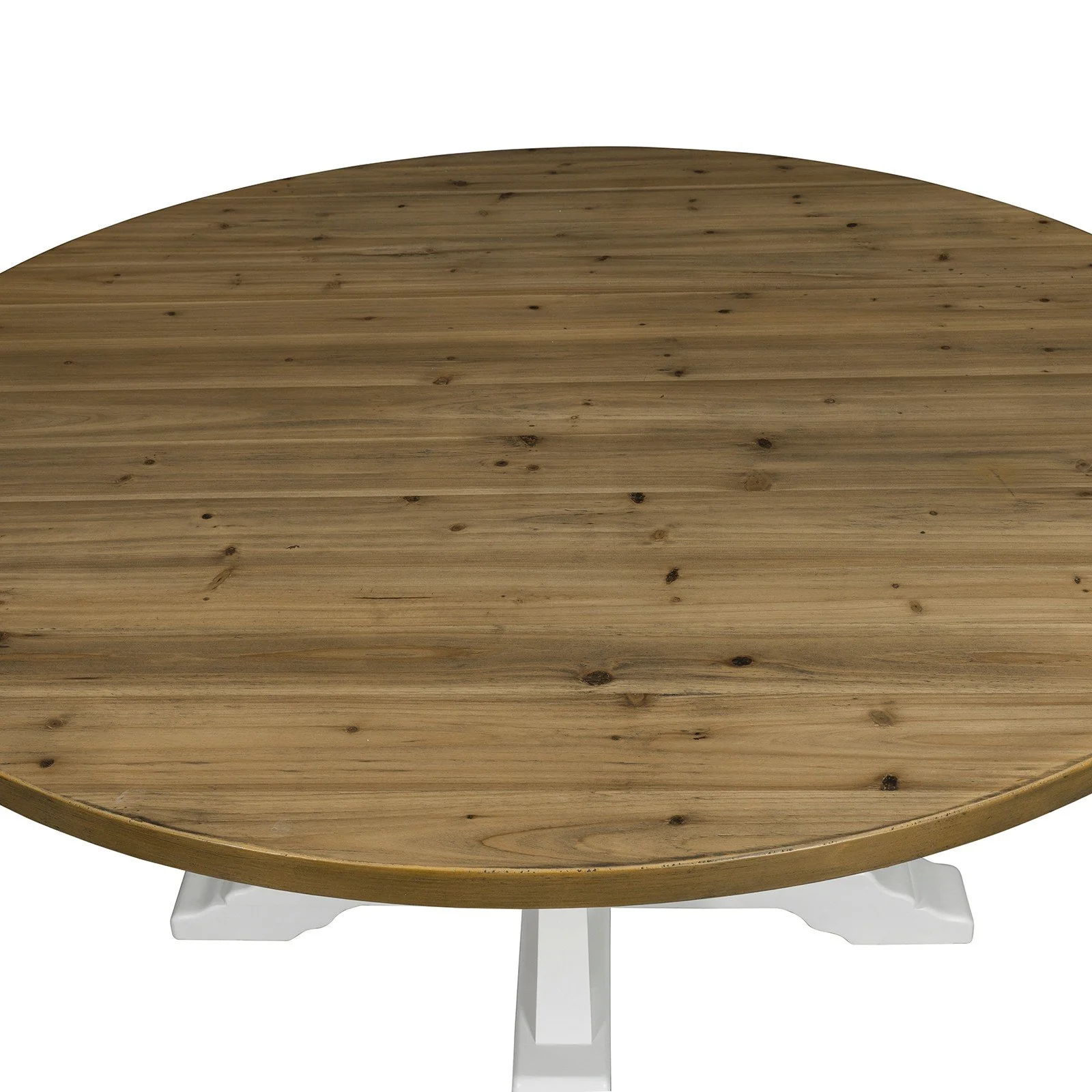 Hamptons Sorrento Round Trestle Dining Table - Image 4