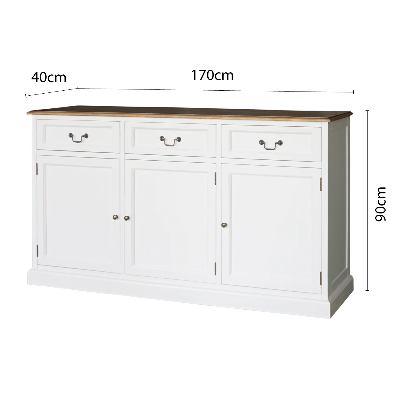 Hamptons Sorrento Sideboard Buffet - Image 11