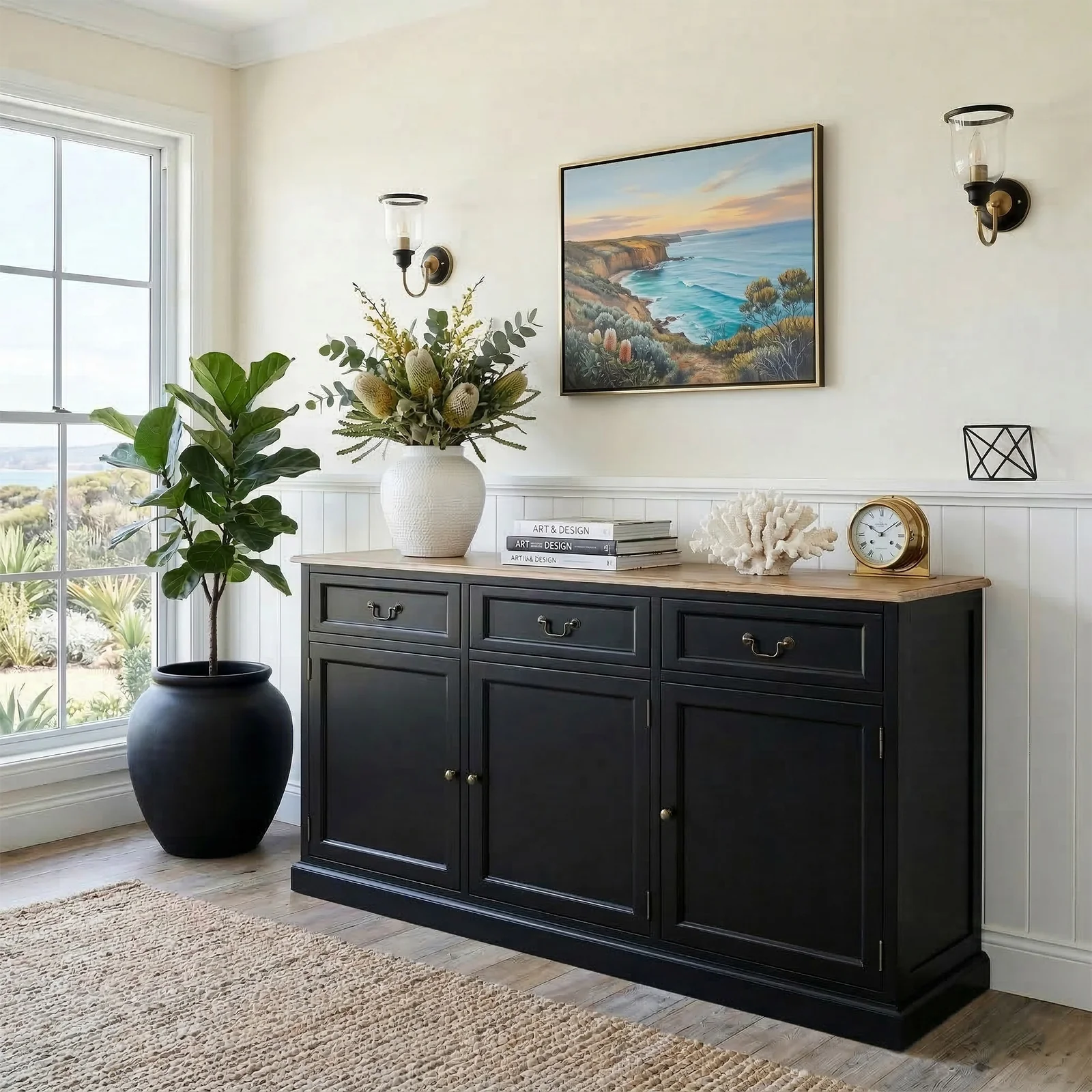 Hamptons Sorrento Sideboard Buffet - Image 14