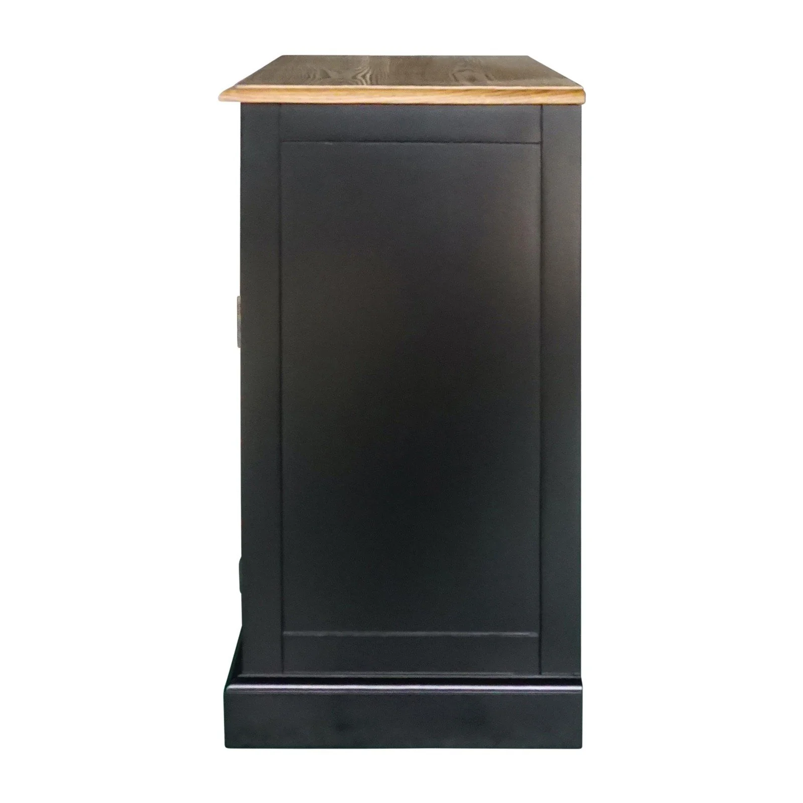 Hamptons Sorrento 2-Drawer Storage Cupboard Cabinet Natural Top - Image 10