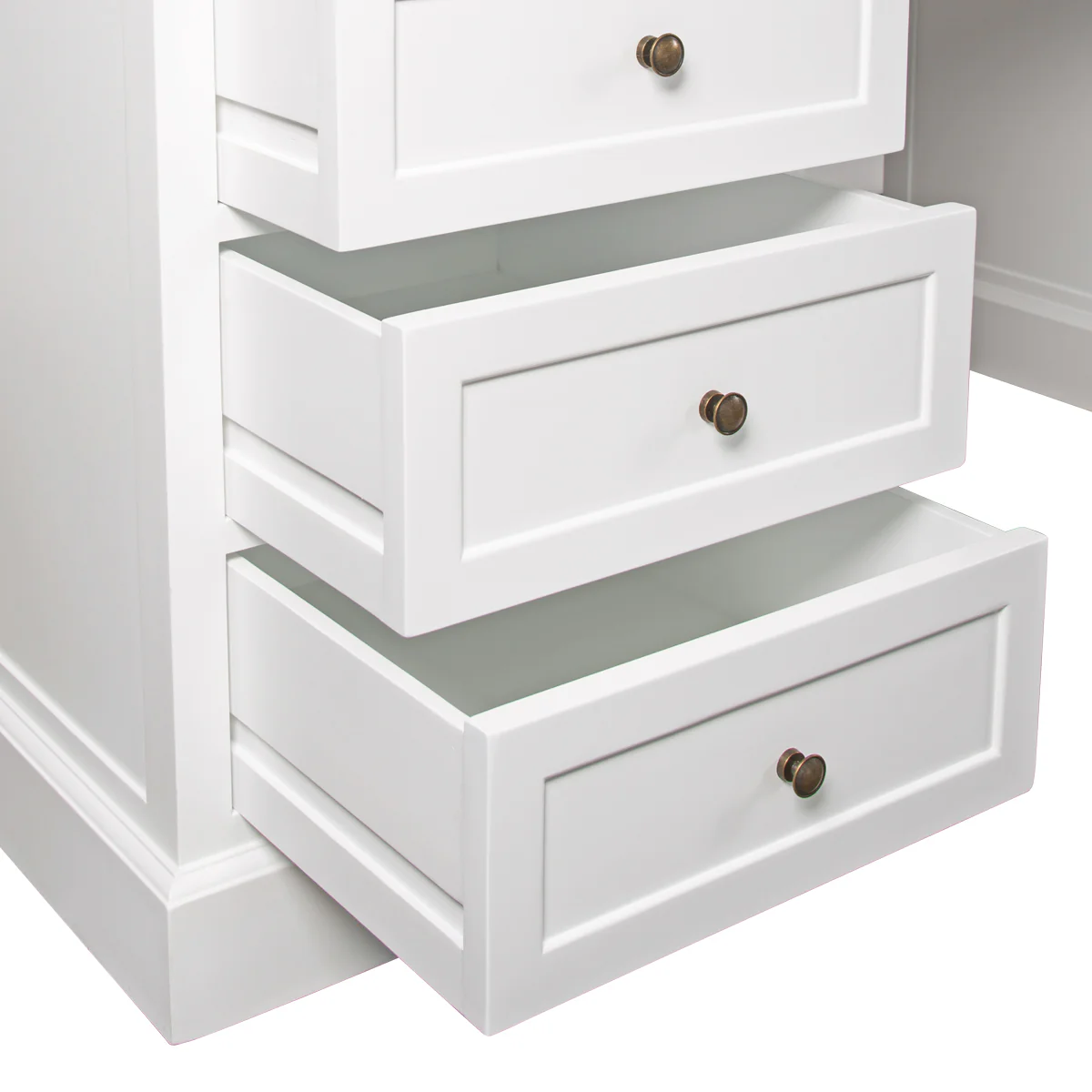 Hamptons Halifax 180cm Timber Executive Desk - Image 35