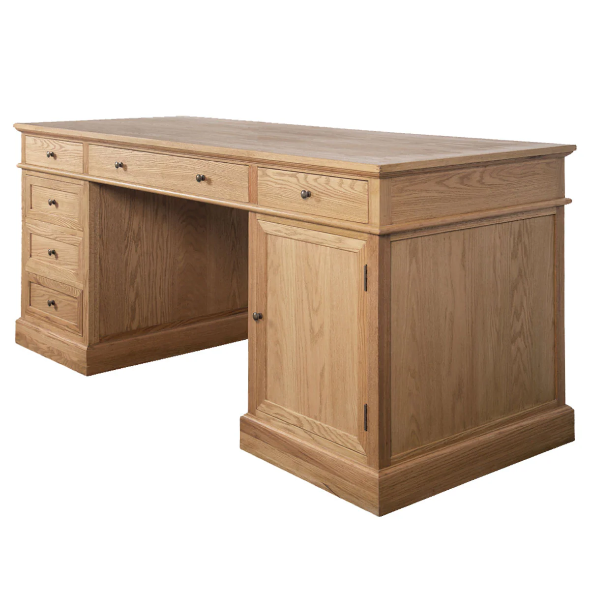 Hamptons Halifax 180cm Timber Executive Desk - Image 4
