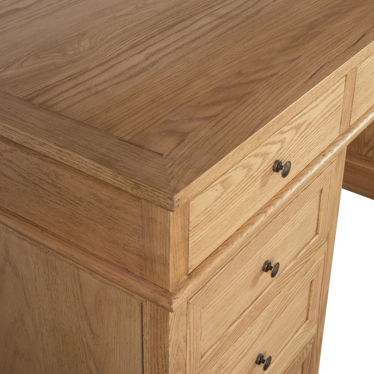 Hamptons Halifax 180cm Timber Executive Desk - Image 8