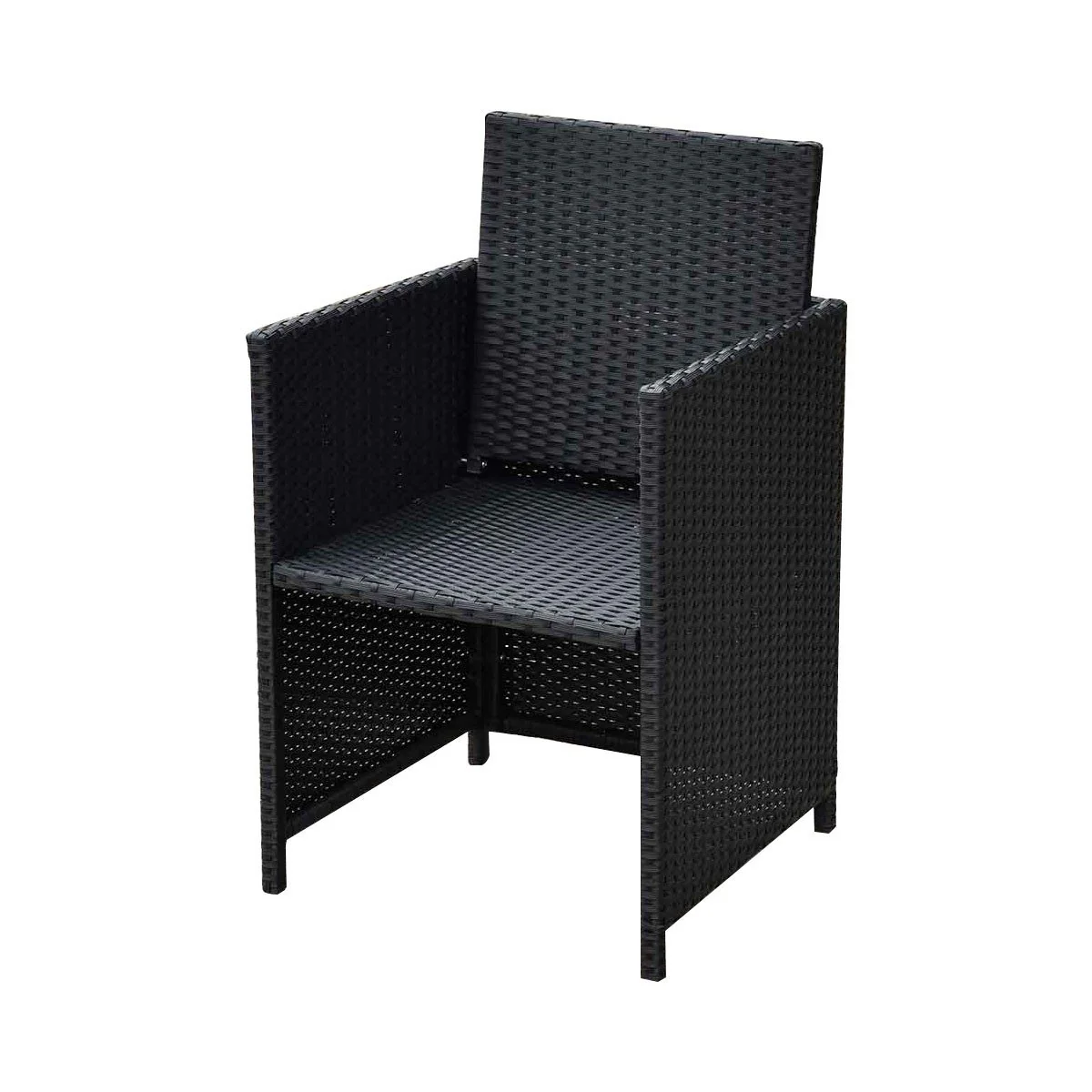 Outdoor Living Havana Wicker Rattan 5 Piece 4 Seater Dining Set - Image 7