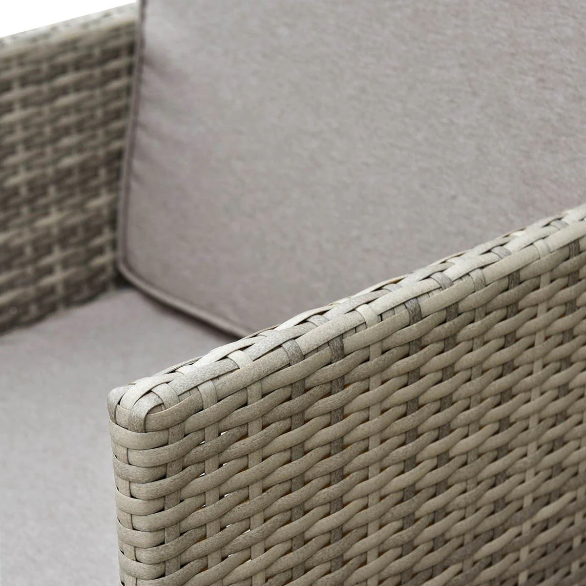 Outdoor Living Havana Wicker Rattan Dining Chair with cushion - Image 19