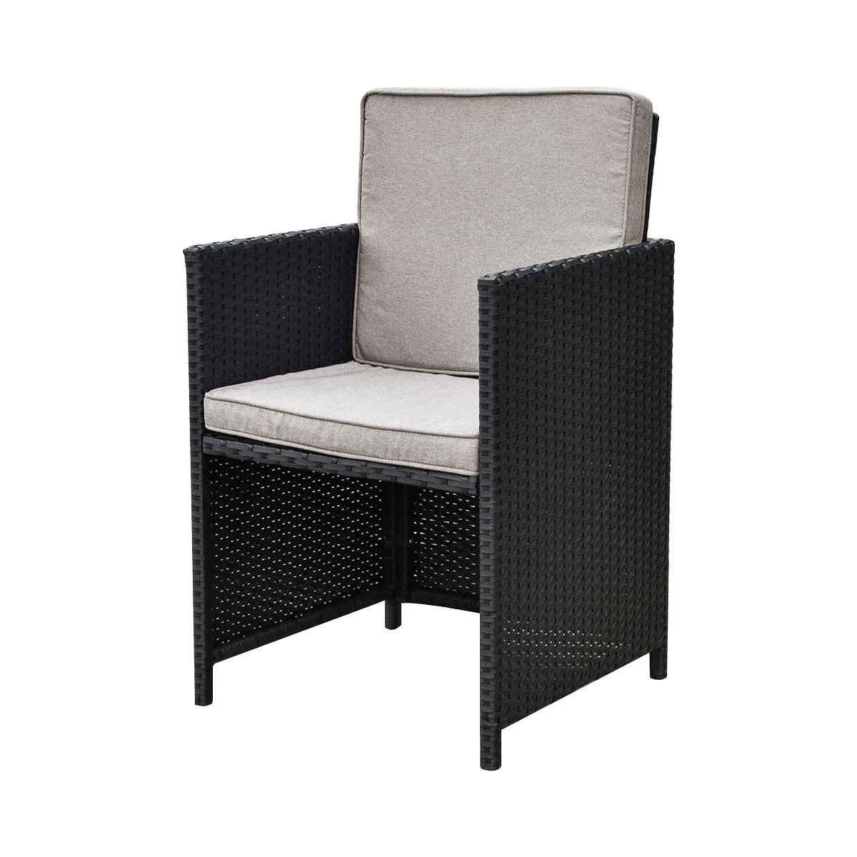Outdoor Living Havana Wicker Rattan Dining Chair with cushion - Image 9