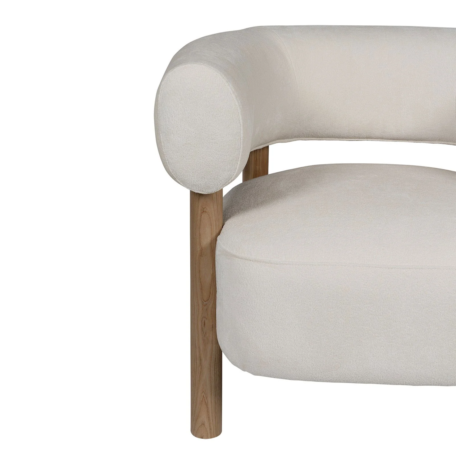 Scandi-Modern Tub Accent Chair - Image 10
