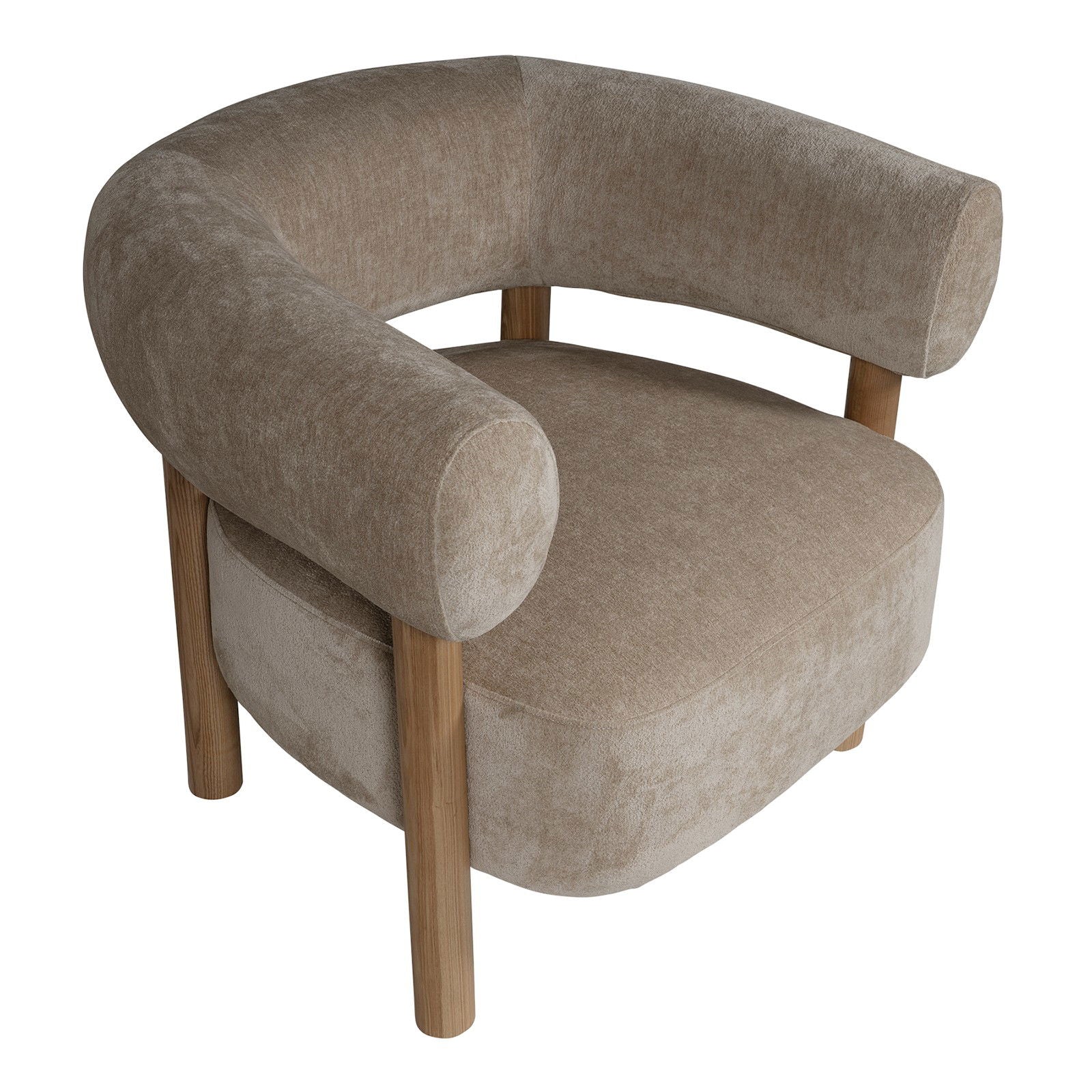 Scandi-Modern Tub Accent Chair - Image 18