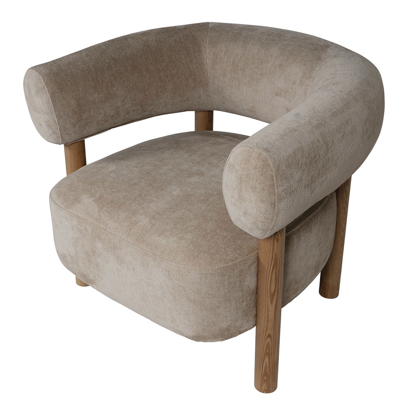 Scandi-Modern Tub Accent Chair - Image 19