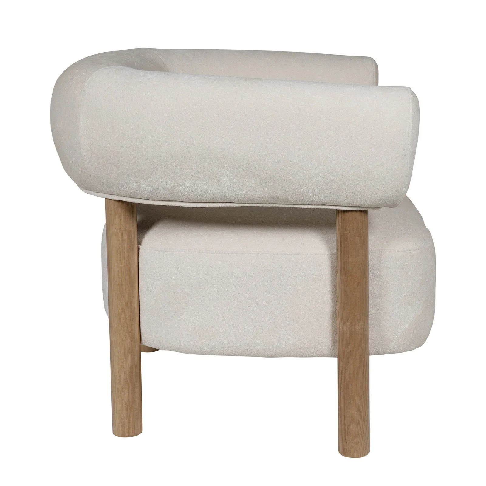 Scandi-Modern Tub Accent Chair - Image 6