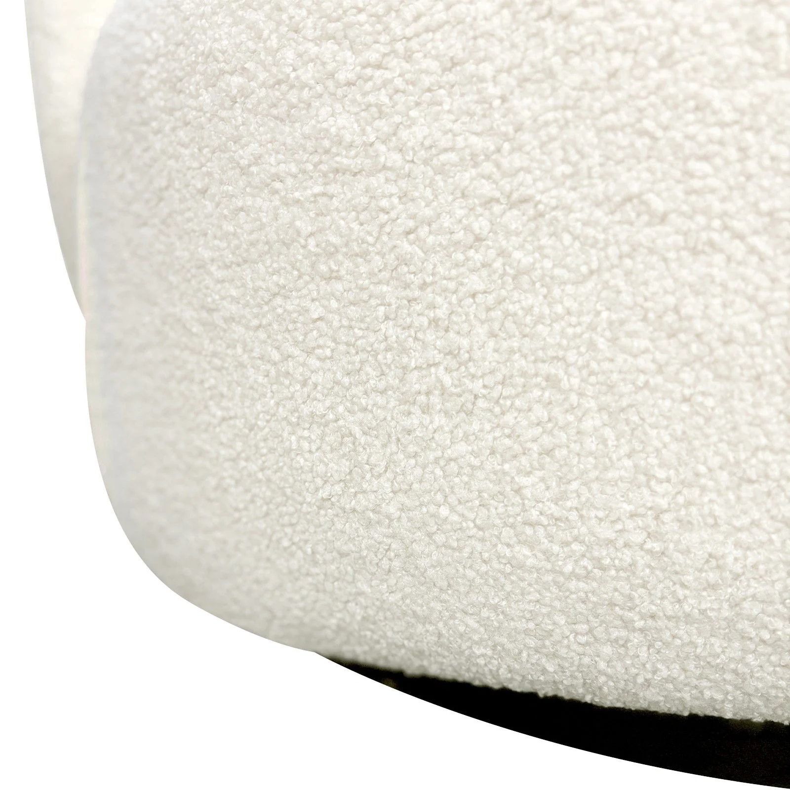 Tulip Blossom Boucle Swivel Lounge Armchair - Image 13